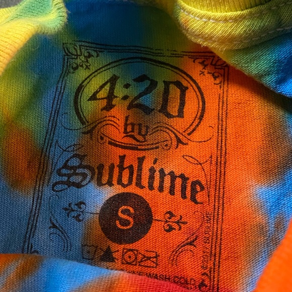 Sublime Tie Dyed T-Shirt Size Small unisex - Picture 5 of 6